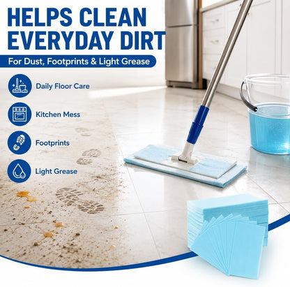 Multi-Effect Floor Cleaning Sheets 30-Pieces