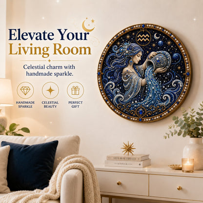 ✨ Premium 3D Pearl 12 Zodiac Signs Art Kit