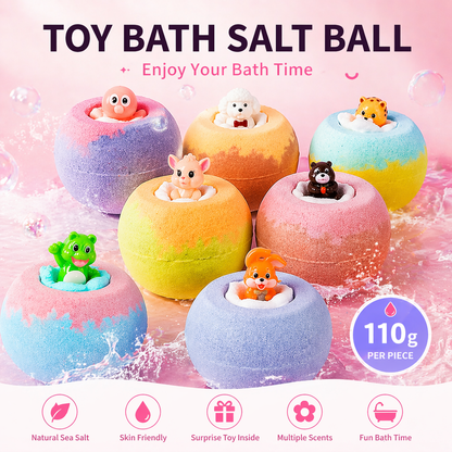 🔥Save 20% Today🛁 Natural bubble bath bomb, extra-large bubbles, includes a surprise gift ✨(110g each)