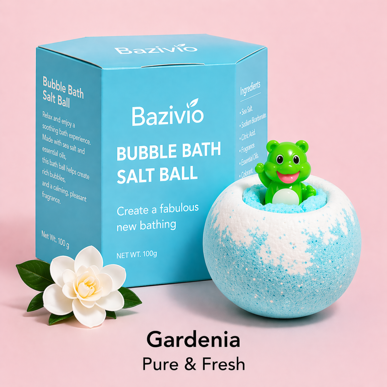 🔥Save 20% Today🛁 Natural bubble bath bomb, extra-large bubbles, includes a surprise gift ✨(110g each)