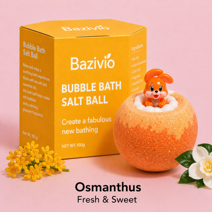 🔥Save 20% Today🛁 Natural bubble bath bomb, extra-large bubbles, includes a surprise gift ✨(110g each)