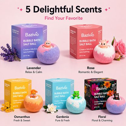 🔥Save 20% Today🛁 Natural bubble bath bomb, extra-large bubbles, includes a surprise gift ✨(110g each)