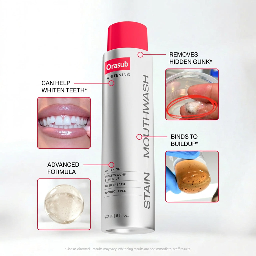 Orasub Stain Whitening Mouthwash
