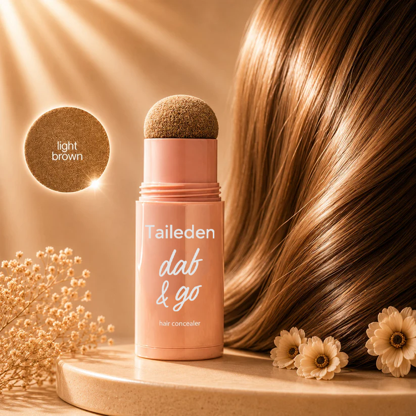 10-Second Hair Concealer Cover Grays. Fill Thin Areas. Perfect Your Hairline.